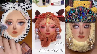 ASMR fruit makeup: The incredible journey from ordinary peels to stunning faces !