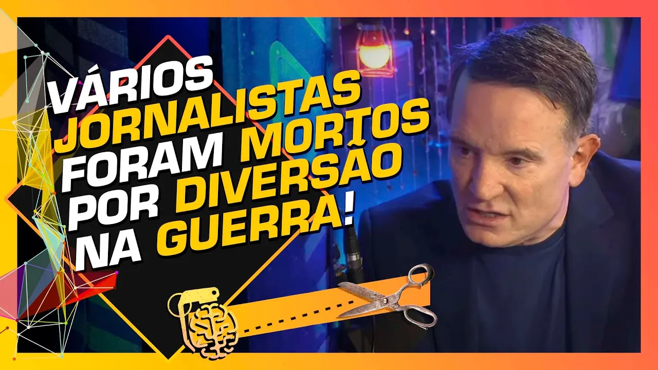 JORNALISTAS NA GUERRA DO IRAQUE - ROBERTO CABRINI | Cortes do Inteligência Ltda.