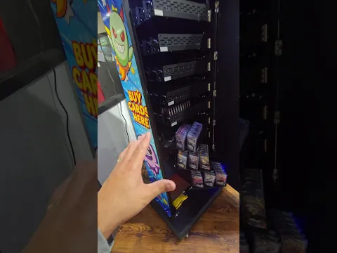 Pokémon Card Vending Machine in action!Visit vtmvending.com to learn how to get started