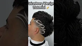 Barber Design Tutorial STEP-BY-STEP Voiceover w ASMR Sounds