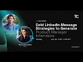 Direct LinkedIn Messages to Land Product Manager Interviews w Ex EY Consultant