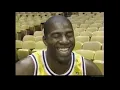 Lakers Magic Johnson Returning to Court 8 Months After HIV Diagnosis October 19 1992 CNN Sports
