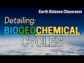 Detailing All The Biogeochemical Cycles