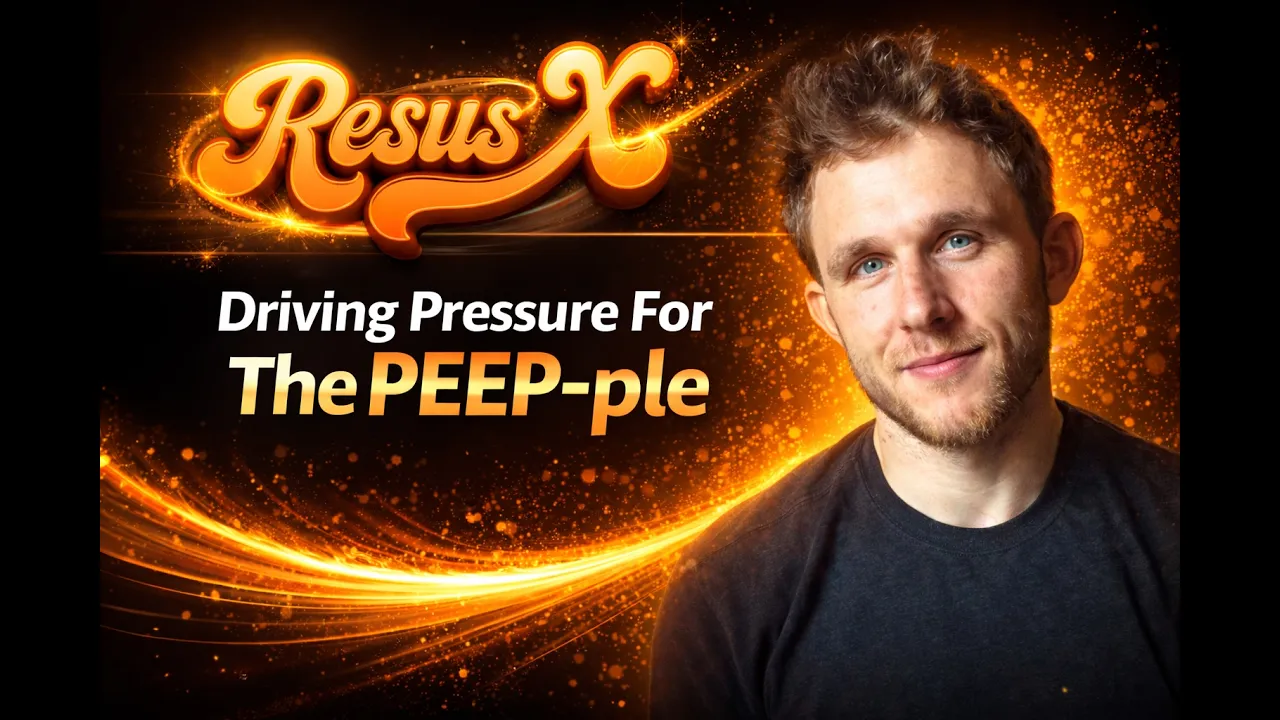 Driving Pressure for the PEEP-ple