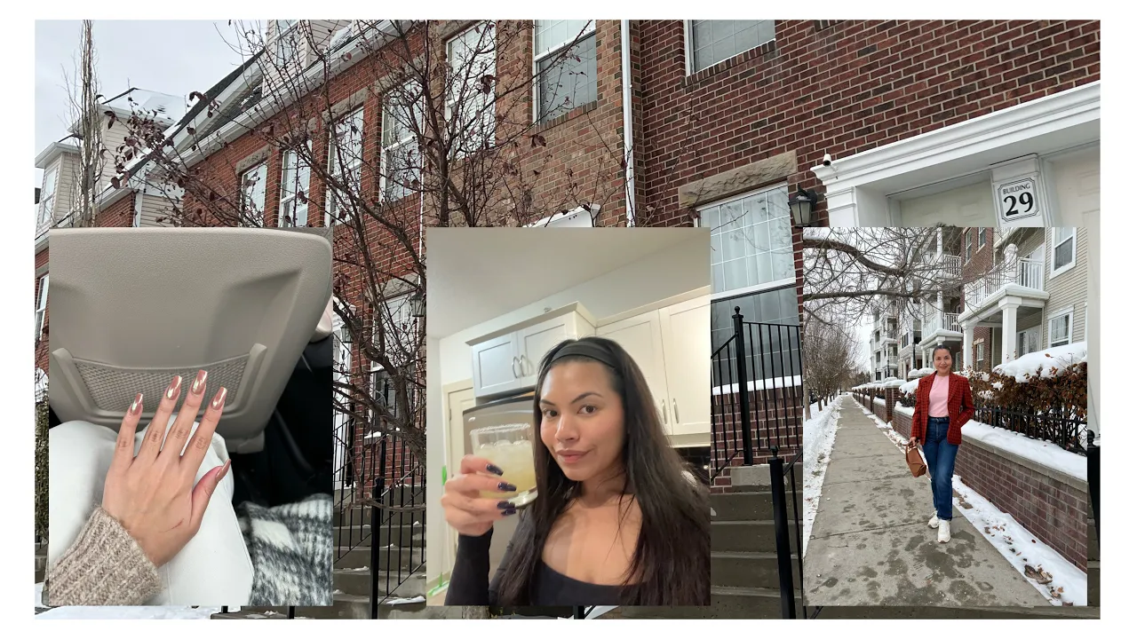 Finally back in Calg!! New nails, Maureen's margarita, Glossier unboxing & mom takes over the vlog