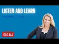Property Crimes Criminal Law - Listen Learn