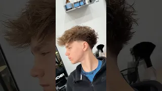 Get this haircut if you have flat frizzy hair Low blowout taper