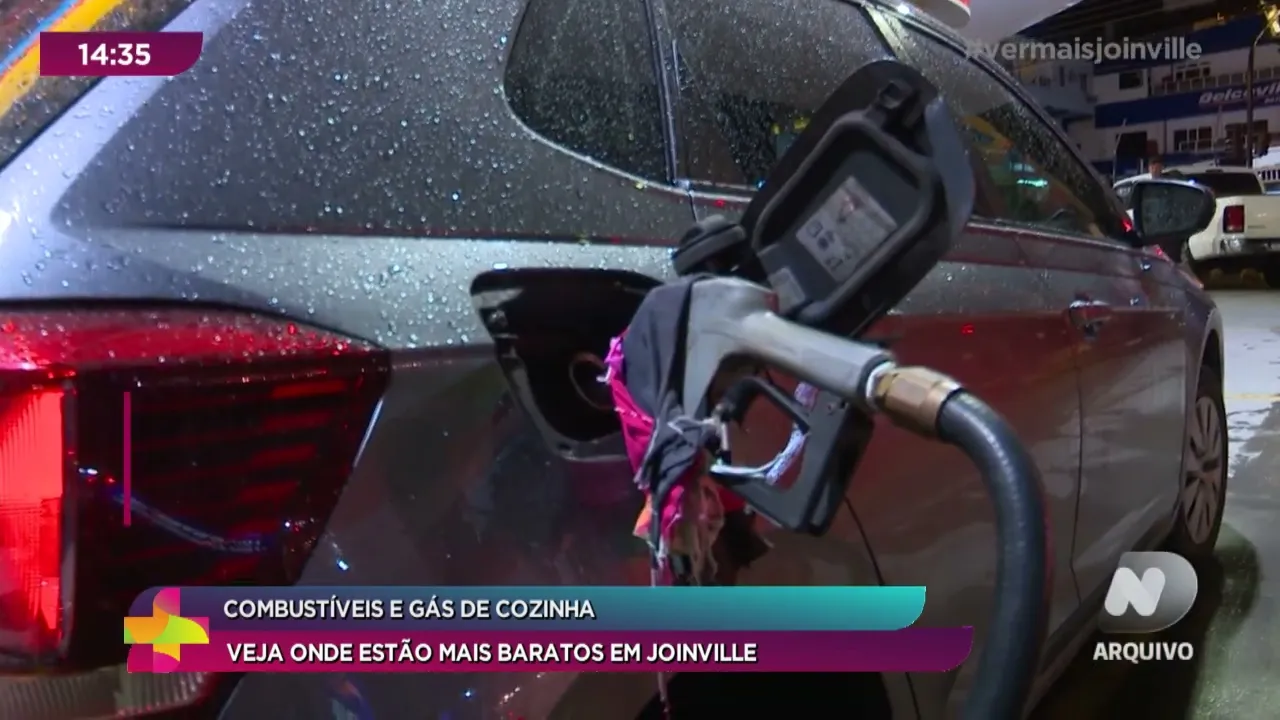 Combustíveis e gás de cozinha: veja onde estão mais baratos em Joinville