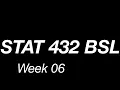 STAT 432 Welcome to Week 06
