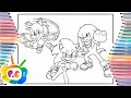 Sonic 2 coloring Knuckles and Tails IZECOLD Tim Beeren-This Time NCS