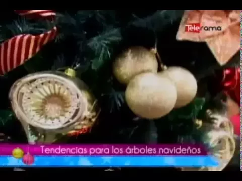 Tendencias en los árboles navideños