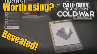 Call Of Duty Cold War Tracker Perk Explained