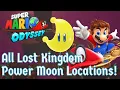 All Lost Kingdom Power Moon Locations Super Mario Odyssey Tutorial