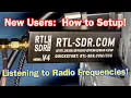 RTL-SDR Blog V4 SDRSharp SDR How to Update V4 drivers Shortwave Listening Dongle