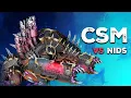 CHAOS SPACE MARINES VS TYRANIDS WARHAMMER 40K BATTLE REPORT