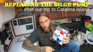 BILGE PUMP FAIL: Replacing the dead bilge pump and float switch on an Alberg 30