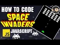 Code Space Invaders in Javascript HTML CSS