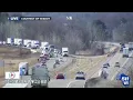 WisDOT Right lane of I-94 closed in Juneau County closed due to crash