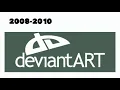 DeviantArt - Logo History
