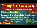 Complex Analysis M Imp Milne Thomson Method Construction of Analytic Function