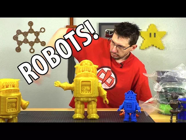 Foldable Robby the robot-SD video thumbnail