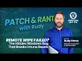 Remote Wipe FAILED Hidden Windows Bug Breaking Intune Resets Patch and Rant with Rudy Ooms Ep 09