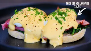 Download Eggs Benedict Recipe | The Best Hollandaise Sauce Ever! MP3