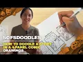 How to doodle a story in a 4-panel comic strip