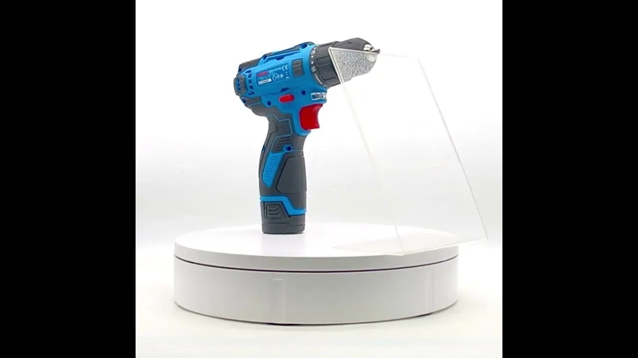 Дрель аккумуляторная Fixtec FCD12L07,12В, Li-ion, 1,5А/ч, 2 аккумулятора