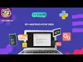 Create a multiplication Table Python Editor PictoBlox Teacher Training Program STEMpedia
