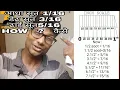 How To Calculate aadha soot dedh soot dhai soot