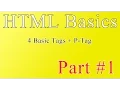 HTML Basics - Part 1