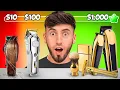 10 vs 100 vs 1 000 Barber Kit