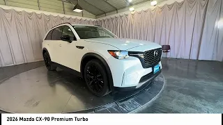 2026 Mazda CX-90 VIN T1355370PR Used FRESNO HYUNDAI LITHIA VISALIA MADERA CLOVIS REEDLEY DINUBA SHA