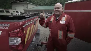 Highway Thru Hell - Jamie Davis takes his Tundra to a truck crash