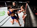 Holly Holm Getting Hit With Illegal Shots After The Bell