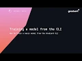 Gradient Tutorial Training a Model from the CLI