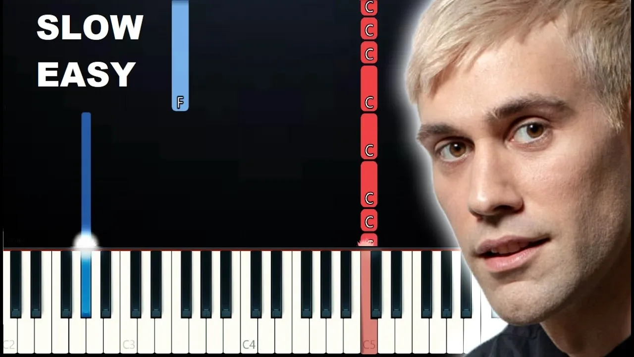 Mr.Rain - Fiori di Chernobyl (SLOW EASY PIANO TUTORIAL)