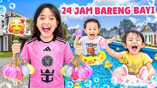 BALON AIR VIRAL! 🎈💦 Leika VS Bayi, Siapa yang Menang? 😱