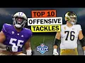The 10 Best Offensive Tackles In The 2024 NFL Draft