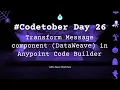 Using the Transform Message component DataWeave in Anypoint Code Builder 2023 Day 26
