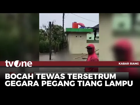 Bermain Saat Hujan, Bocah Tewas Kesetrum Usai Pegang Tiang Lampu