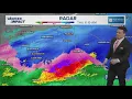 Burst of snow slowly ending south of Indianapolis slick roads this morning