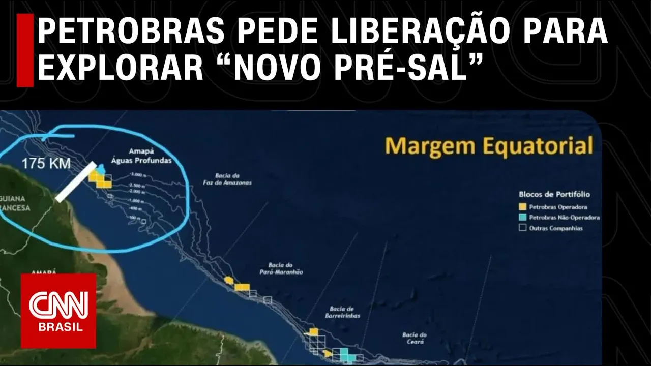 Petrobras pede liberação ao Ibama para explorar "novo pré-sal" | CNN PRIME TIME