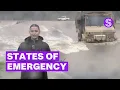 Communities cut off States of Emergency declared as storm lashes NZ Stuff co nz