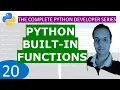 20 Python Built in Functions Python Tutorial Developer Series A - Z