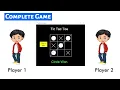Tic Tac Toe Complete Game