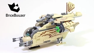 Lego Star Wars 75084 Wookiee Gunship - Lego Speed Build