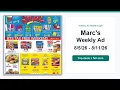 Marc s Weekly Ad 26 - 26 Top Deals