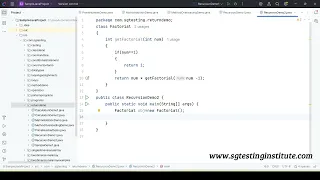 Core Java OOPS Part - 16 Methods in Java Methods Recursion